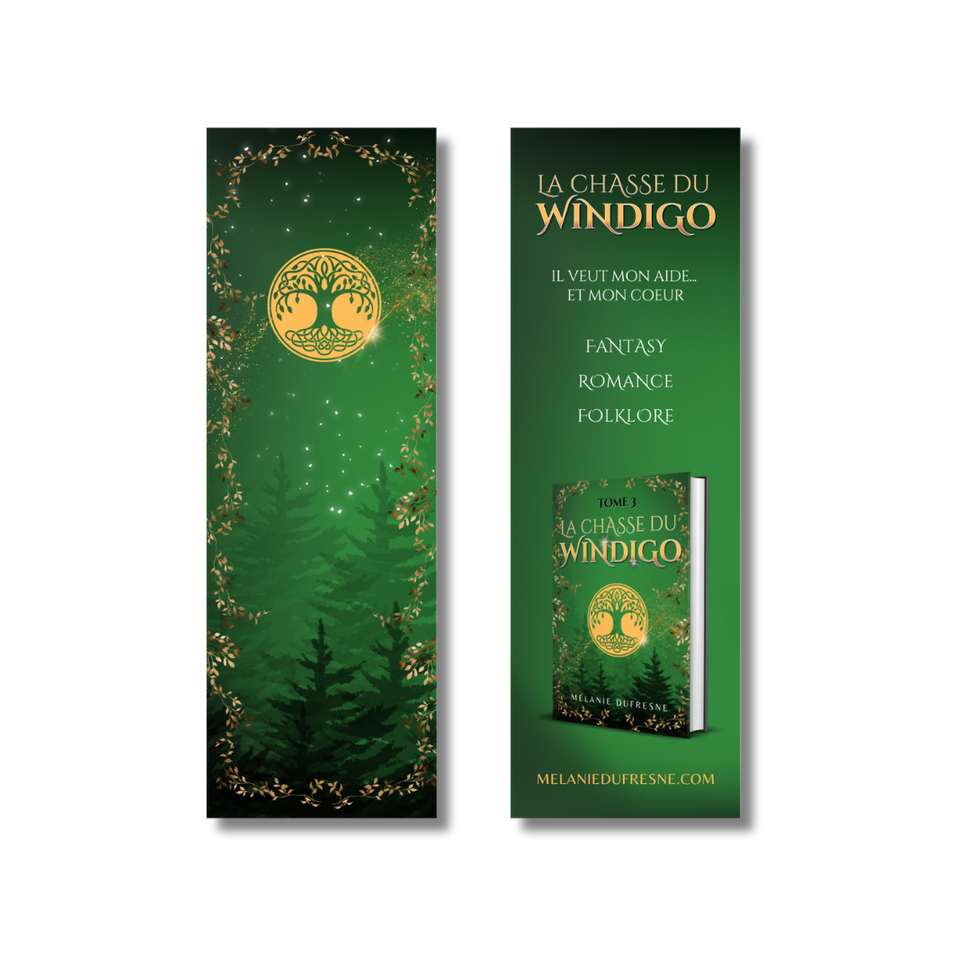 Marque-pages de la série Windigo